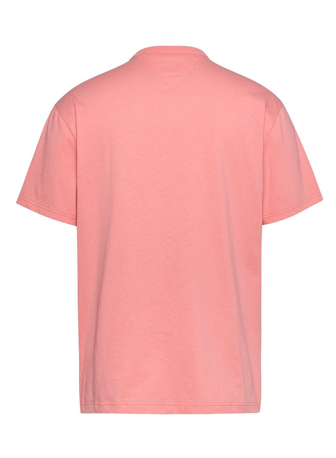 Camisa Tommy Jeans Corp Rosa para Homem