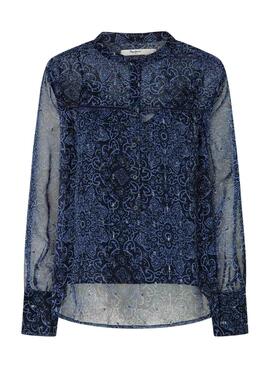 Blusa Pepe Jeans Clementine Marina para Mulher