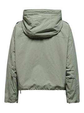 Parka Only Mamba Verde para Mulher