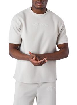 Camiseta Project x Paris Weight Beige para Homem.