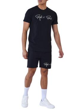 Bermudas Project x Paris Jogger Preto para Homens