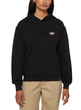 Moletom Dickies Millersburg Hoodie Preto para Mulher.