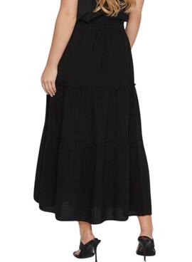 Saia Vila Anla Preta para Mulher