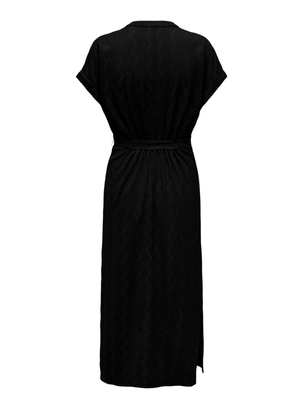 Vestido Only Dia Preto Para Mulher