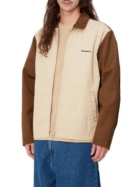 Jaqueta Carhartt Module Script Bege para Homens