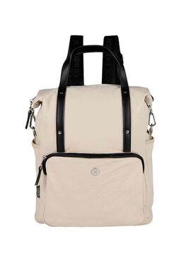 Mochila Munich Bloom Bege Para Mulher