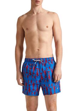 Calção de banho Pepe Jeans Lobster Azul Para Homem