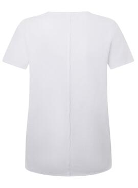 Camiseta Pepe Jeans Jasmine Branco Para Mulher