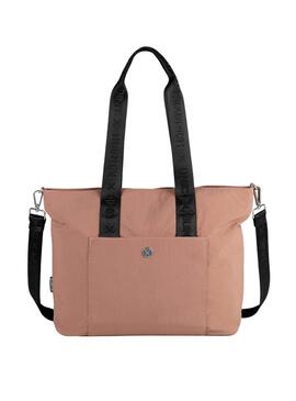 Bolsa Munich Bloom Shopper Rosa para Mulher