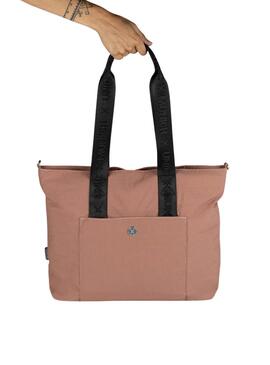Bolsa Munich Bloom Shopper Rosa para Mulher