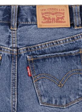 Shorts Levi's Mom em marinho para menina