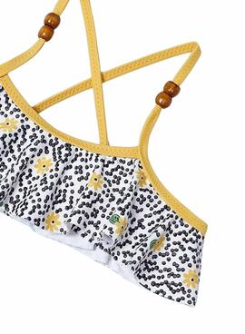 Biquíni Mayoral Estampado Volante Para Menina.