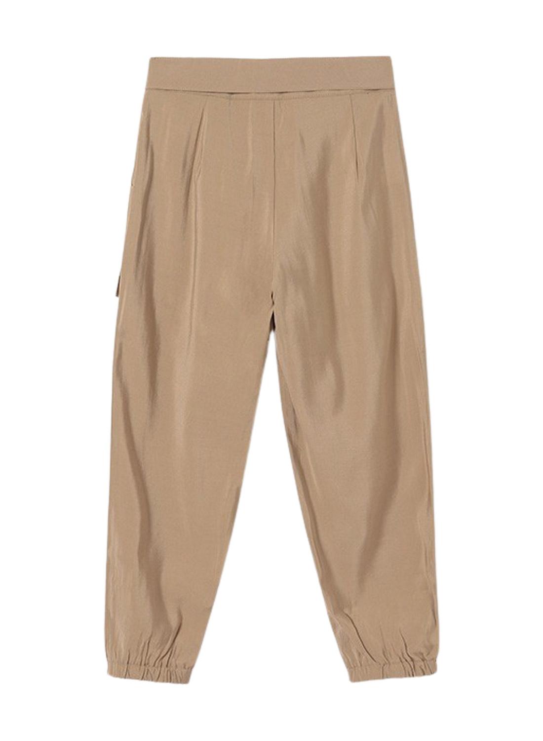 Calça Mayoral com Bolsos em Bege para Menina