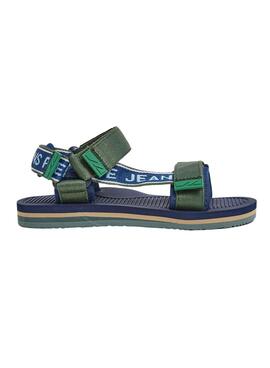 Chinelos Pepe Jeans Pool One Verde para Menino