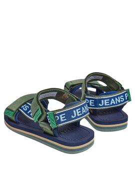Chinelos Pepe Jeans Pool One Verde para Menino