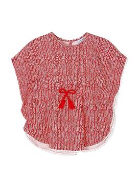 Caftã Mayoral Estampado Para Menina
