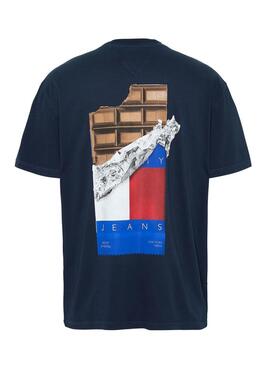 Camiseta Tommy Jeans azul 
