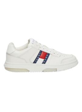 Sapatilhas Tommy Jeans Brooklyn branco para mulher.