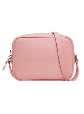 Bolsa de ombro Tommy Hilfiger Essential Must Camera rosa para mulher.