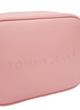 Bolsa de ombro Tommy Hilfiger Essential Must Camera rosa para mulher.