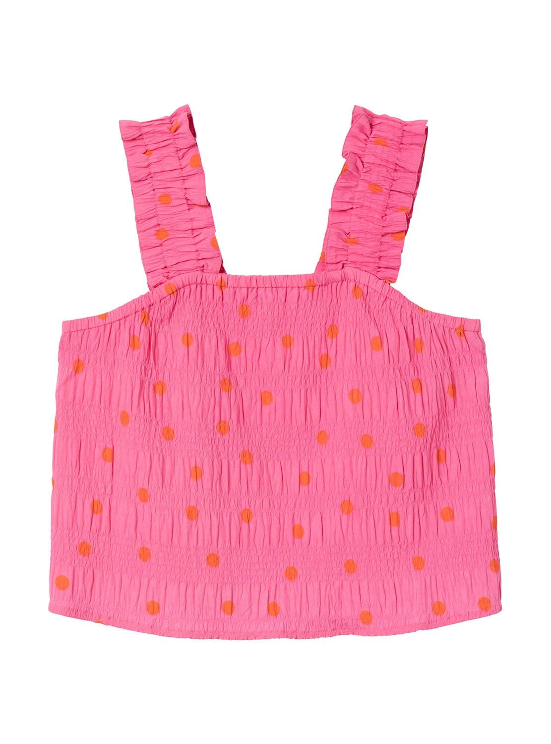 Nome Top Name It Jiditse rosa para menina