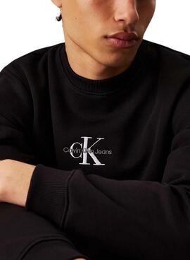 Crew Neck Preto Monólogo