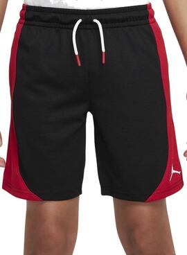 Shorts esportivos Jordan Jumpman preta para criança.