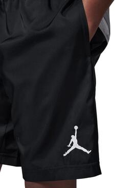 Shorts Jordan Jumpman Woven preta para criança.
