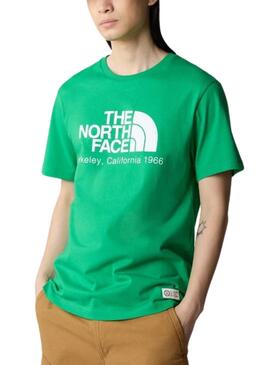 Camiseta The North Face Berkeley Verde para Homem