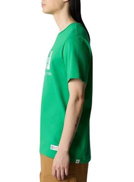 Camiseta The North Face Berkeley Verde para Homem