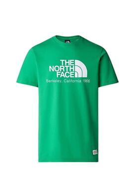 Camiseta The North Face Berkeley Verde para Homem