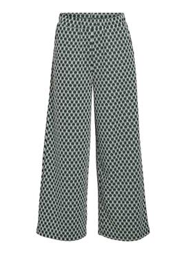 Calça Vila Vijaquard verde para mulher