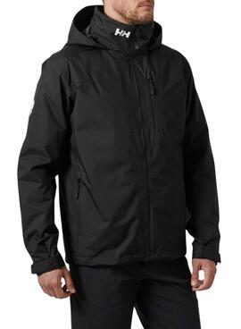 Jaqueta Helly Hansen Midlayer com capuz preto para homem