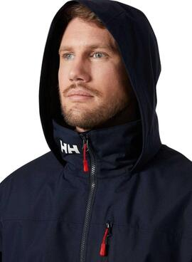 Casaco Helly Hansen Midlayer com capuz azul marinho para homem