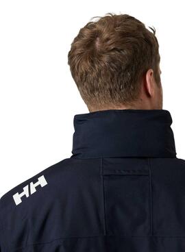 Casaco Helly Hansen Midlayer com capuz azul marinho para homem