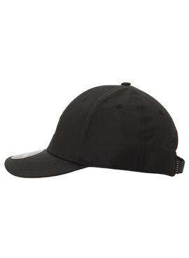Boné Jordan Jumpman Metal Curve Brim preto para meninos e meninas