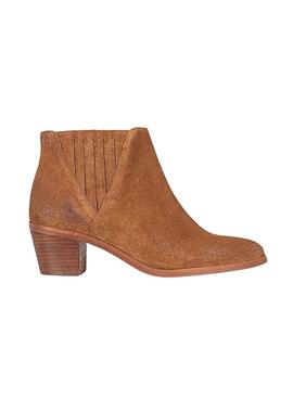 Botins Popa Clarisa camel para mulher