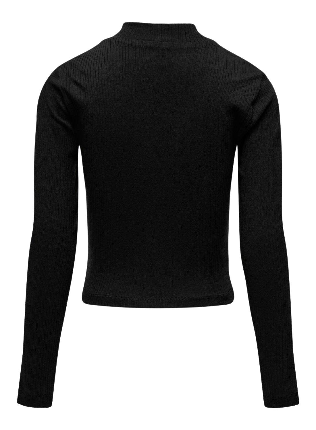 Top Koglinea preto para menina