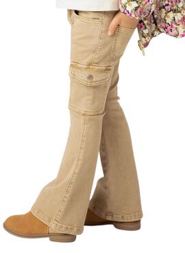 Calça Mayoral com bolsos para menina