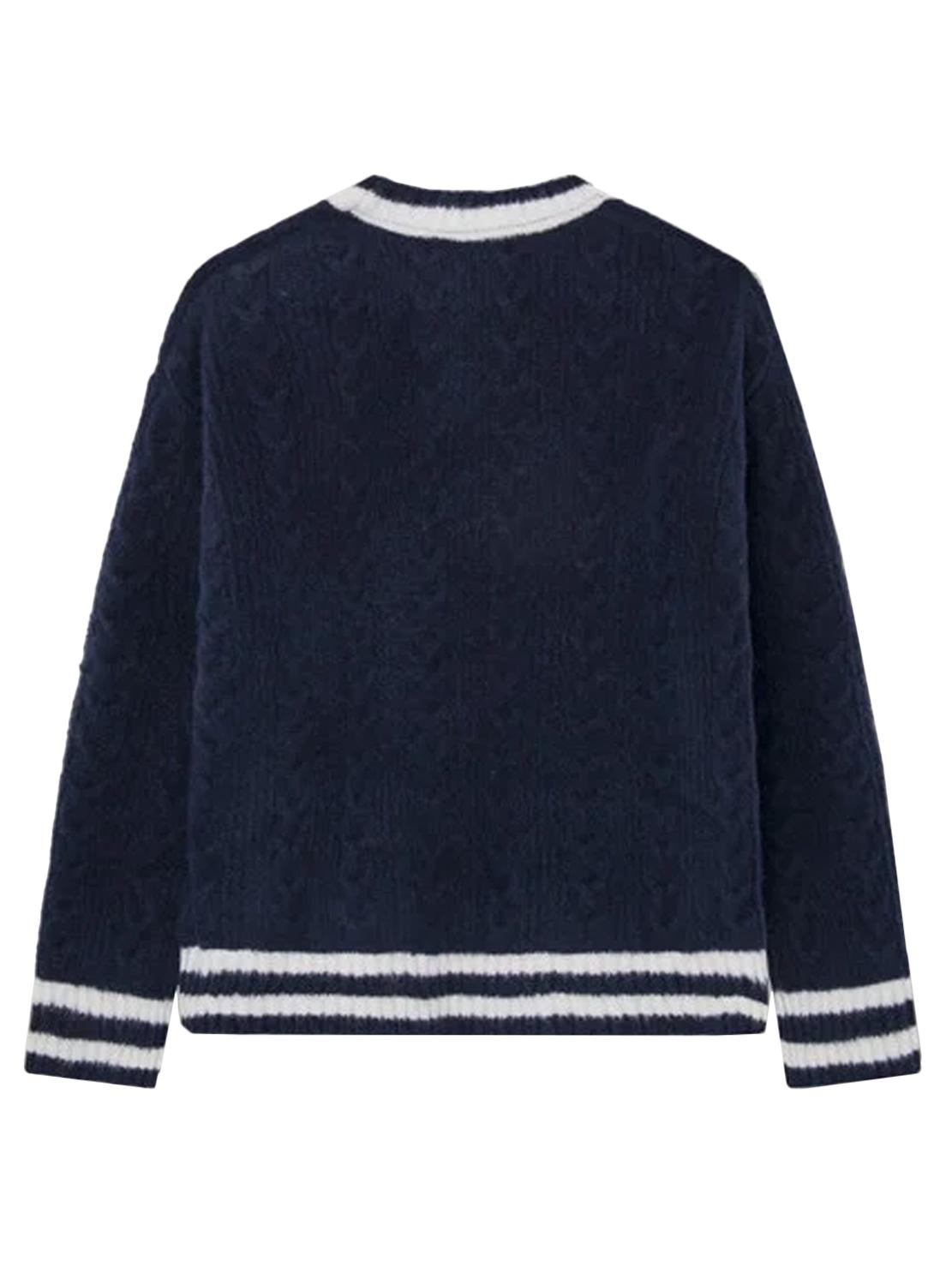 Camisola Pepe Jeans Wrenley navy para menina