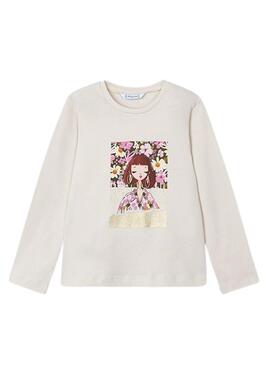T-shirt Mayoral elástico Garbanzo para menina
