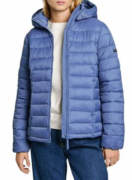 Jaqueta Pepe Jeans Ammy Short Azul para mulher