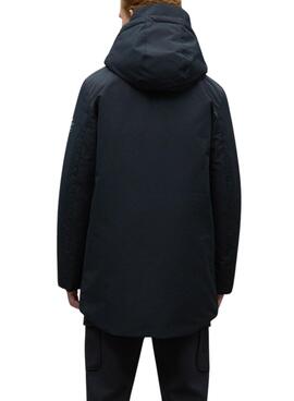 Jaqueta Ecoalf Parko preta para homem.