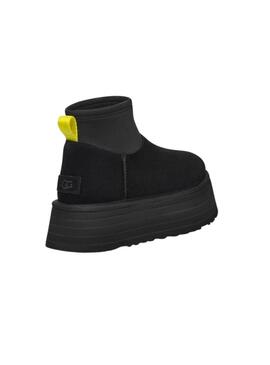 UGG Classic Mini Dipper preto para mulher