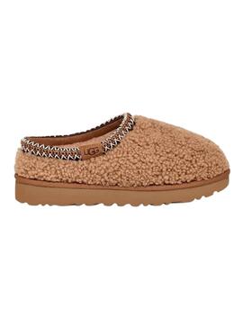 UGG Tasman Maxy Curly camelo para mulher