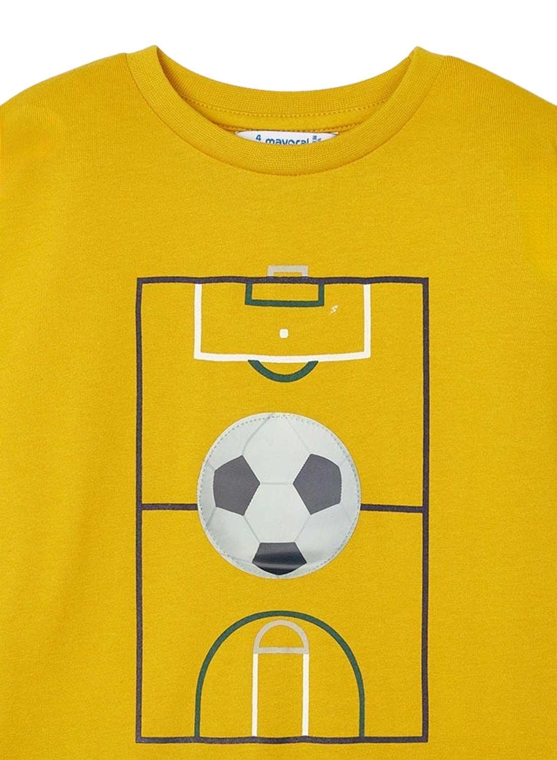 Camiseta Mayoral Bola lenticular Pólen para menino