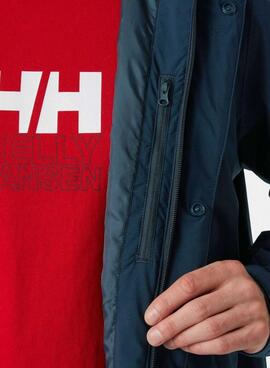 Corta-vento Helly Hansen Munich Azul Marinho para homem