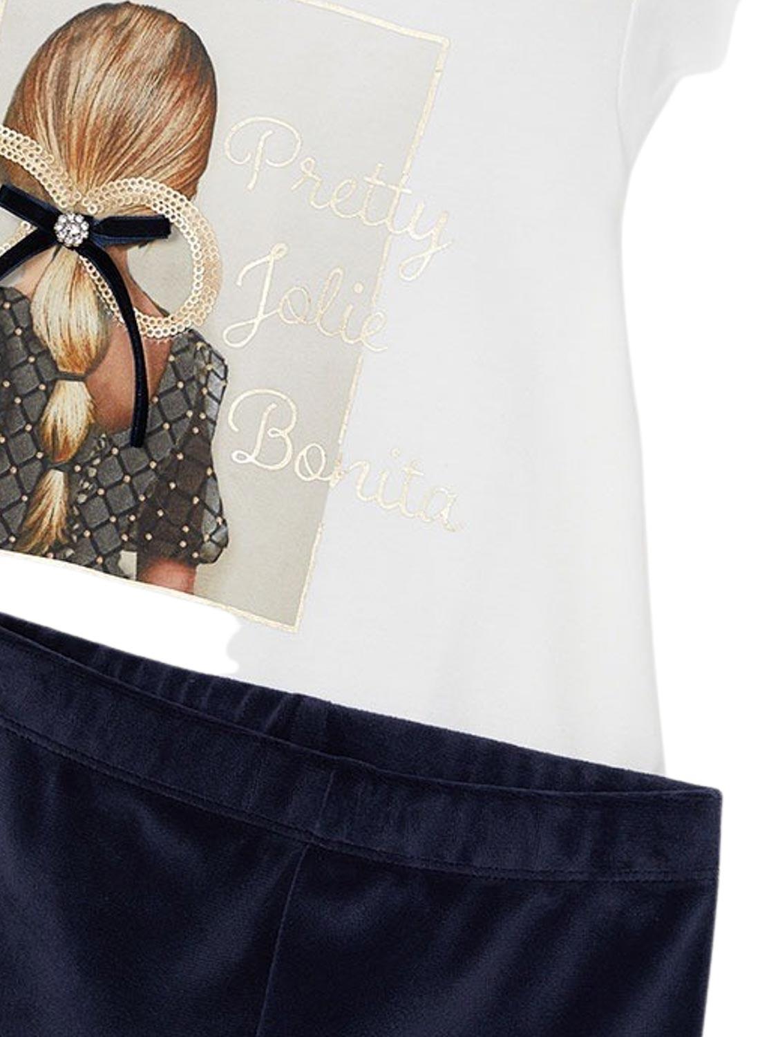 Conjunto Mayoral Leggings de Veludo para menina