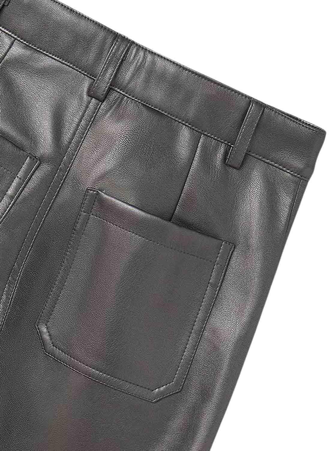 Calças Mayoral Poliéster Flare Pretas para menina