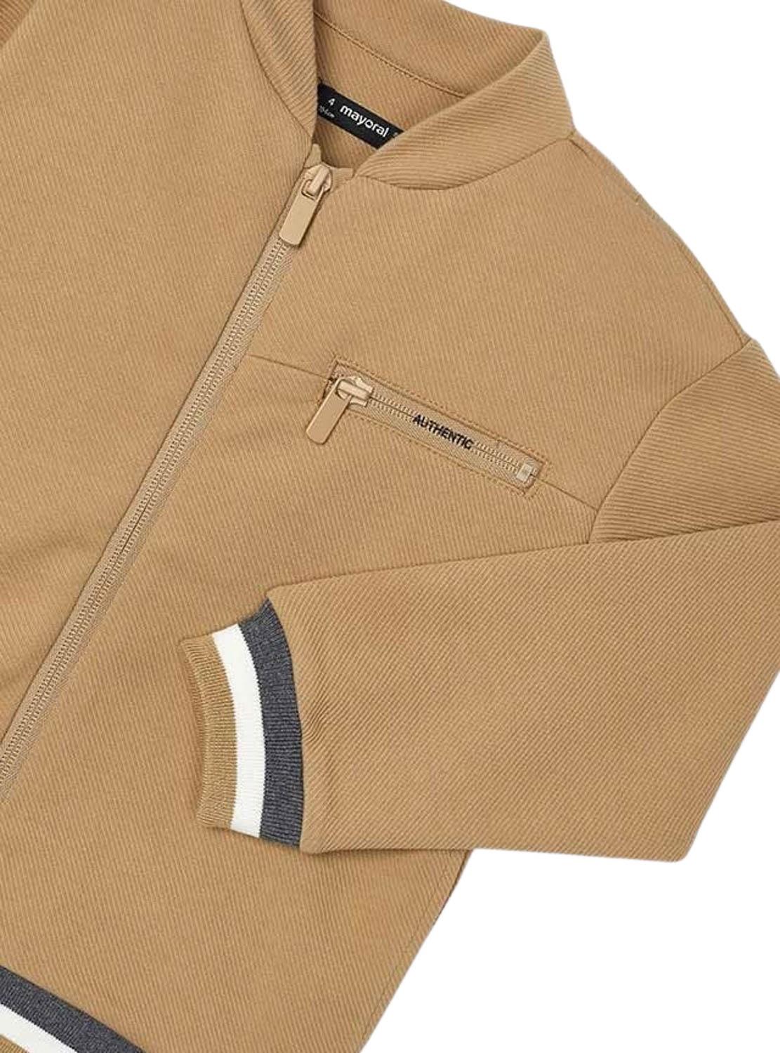 Moletom Mayoral Baseball Camelo para menino